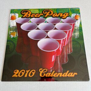 VTG 2010 Wall Calendar Beer Games Different Playing Drinking Games